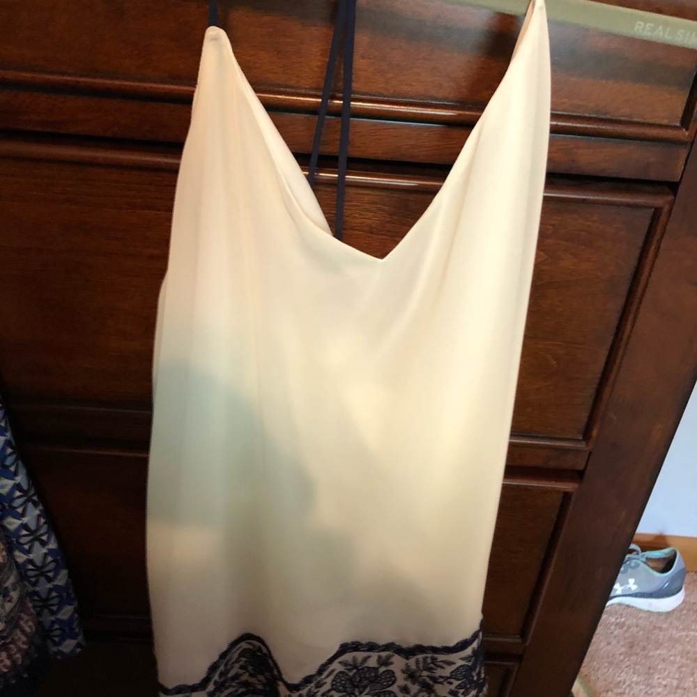 White tank top